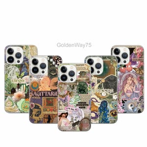 Zodiac Phone Case Astrological Cover for iPhone 16 16e 15 Pro Max 14 Plus 13 SE XR Samsung S25 Edge S24 Fe S23 A36 A26 A16 A15 A56, Pixel 9A