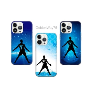 cr7 Phone Case Ronaldo Cover for iPhone 16 16e 15 Pro Max 14 Plus 13 12 SE XR, Samsung S25 Edge S24 Fe S23 A36 A26 A16 A15 A56 A55, Pixel 9A