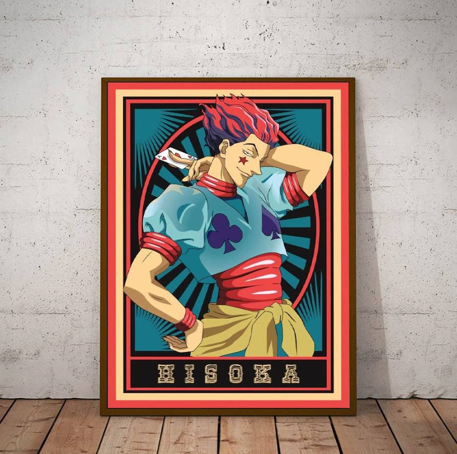 Carteles de anime, póster japonés, póster de dibujos animados, arte mural de anime, póster