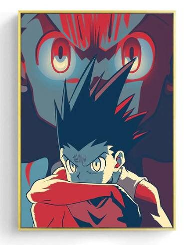 Riapawel Anime Hunter x Hunter Poster, Gon·freecss, Killua Zoldyck