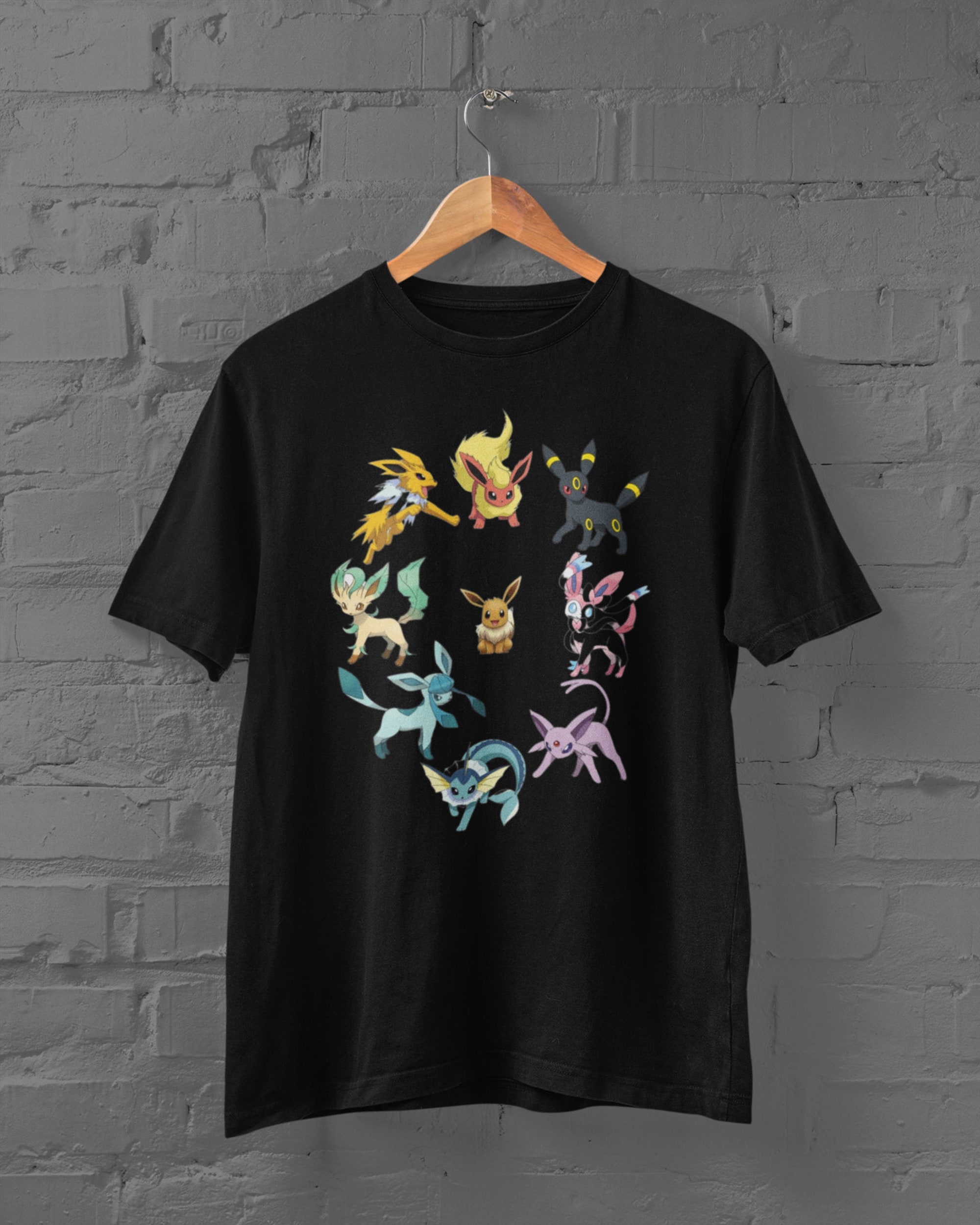 Discover Pokemon Eevee Evolution Shirt, Eeveelution Pokemon T-Shirt