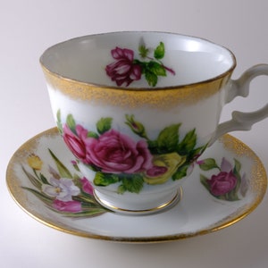 Vintage Shafford Teacup and Saucer