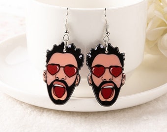 Bad Bunny Earrings | Reggaeton Jewelry | Conejo Malo | Benito