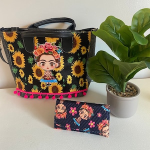 Purse and Wallet set -PerfectGift-Mexican Tradional Purse - Handbag- Bolsa de Mano