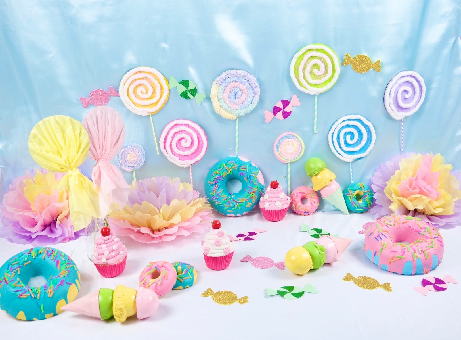Candyland Photoshoot Kit Candyland Backdrop Candyland Props DIY ...
