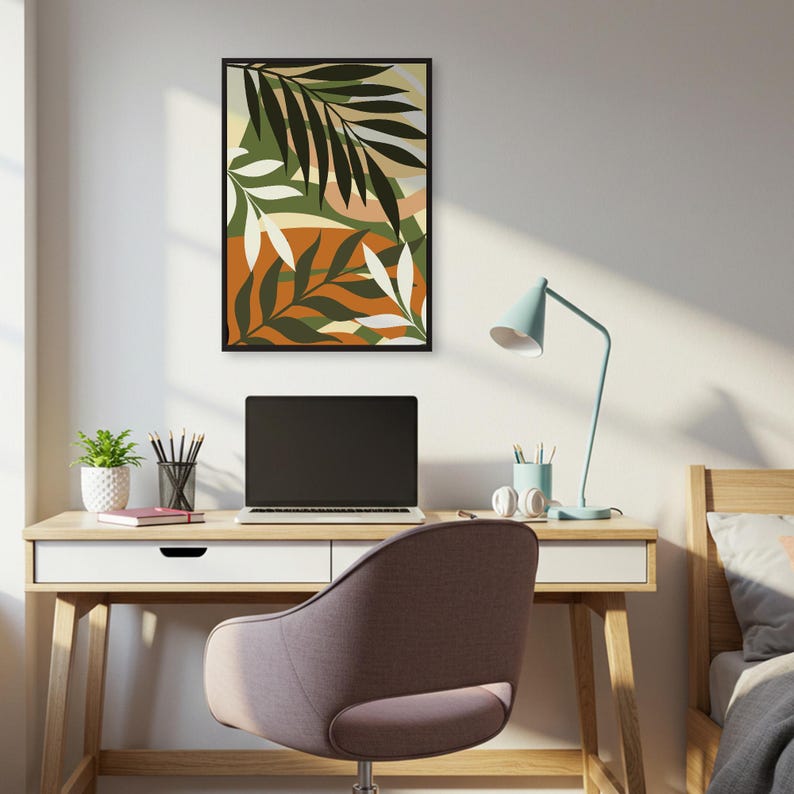 Jungle Leaf Wall Art Jungle Leaf Wall Art