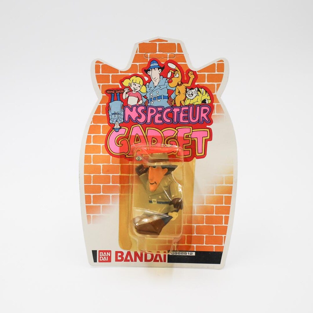 Inspecteur Gadget Bandai Popy 1983 - Wind Up Gyro - Neuf Sous Blister MISB