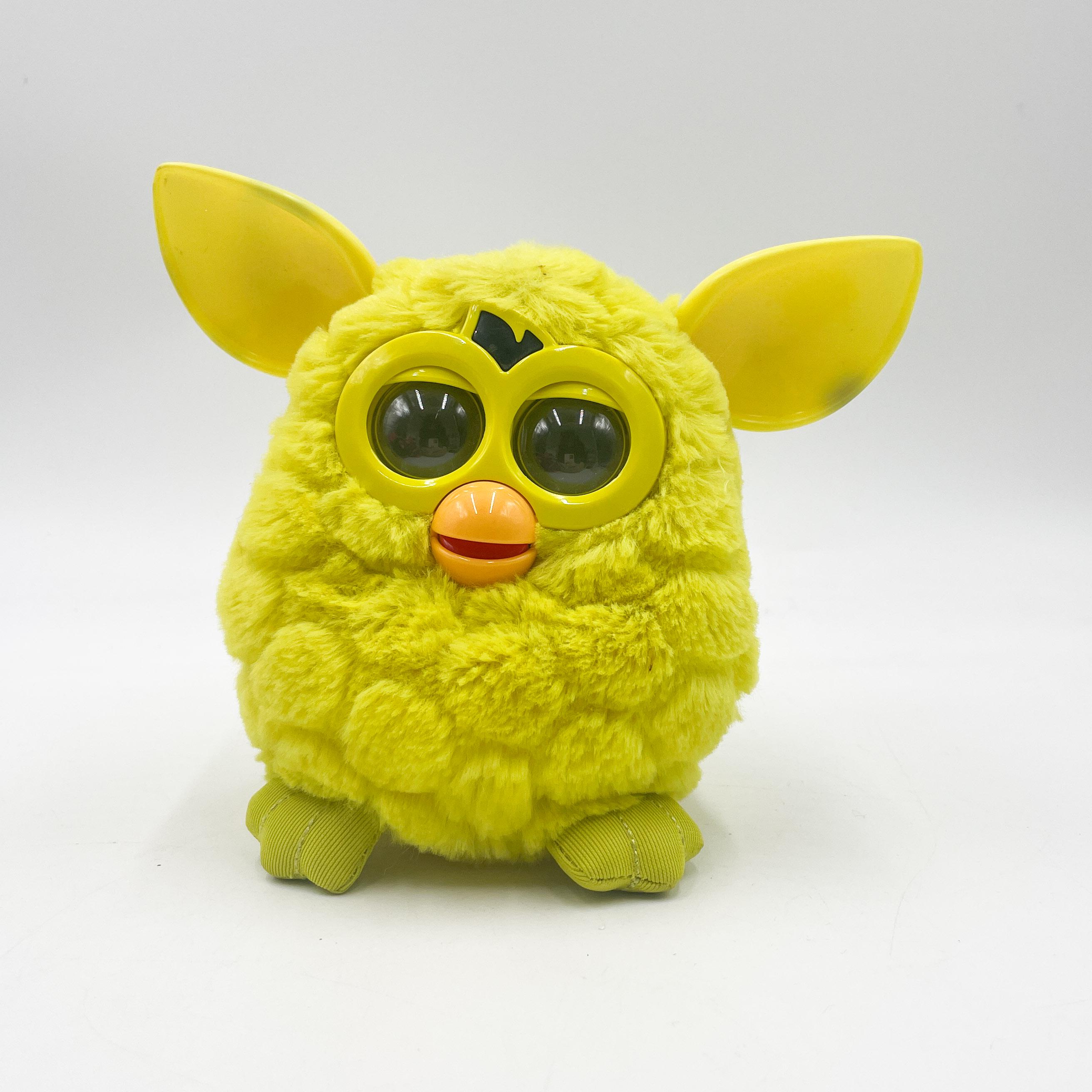 2010 Furby Interactive Plush Yellow 1910s VTG - Etsy