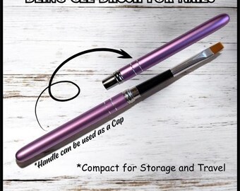 Pincel para uñas Bling Gel - Compacto para guardar y viajar - Solo para clientes de Bling Gel