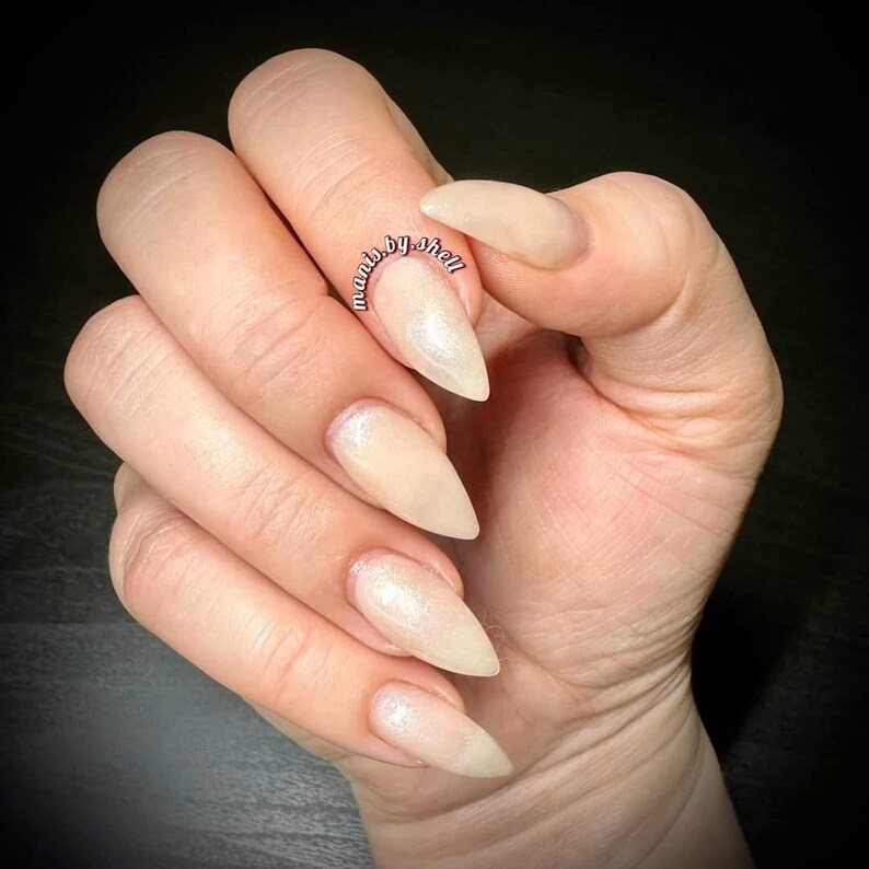 Champagne Rubber Base Gel in Bottle | HEMA, HPMA, TPO Free uv/led | 15ml | Soak Off | Clear | Non-Yellowing | Gel Nail