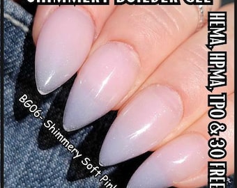 Ultra Bg06 Rosa Claro Brillante Bg en Botella - Libre de Hema, HPMA y TPO