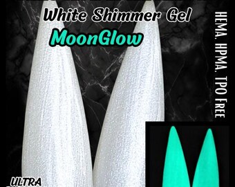 Ultra Moonglow Glow-In-The-Dark Aqua Glow Gel - Hema, Hpma, Tpo Free