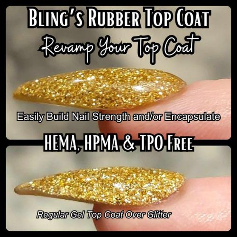 Ultra Rubber Top Coat Gel (No-Wipe) - Hema, Hpma, Tpo Free