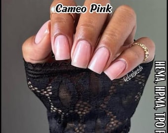 Ultra Cameo Pink Construction Builder Gel Mani - 15 Ml Jar - Hema, Hpma, Tpo Free