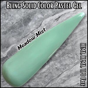 Ultra Petal Kiss Pastel Solid Color Gel - Hema Hpma Tpo Free