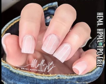 Ultra White Milky Top Coat Mani (No Wipe) - Hema, Hpma, Tpo Free