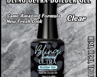 Ultra Builder Gel In A Bottle - Clear - Hema, Hpma, Tpo Free