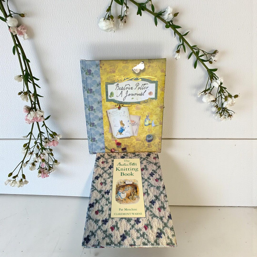 The Beatrix Potter Knitting Book & Journal – Preloved Vintage Pattern ...