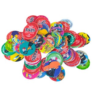 Vintage 90s Tazos Collection – 1990s Kids Collectible Sets