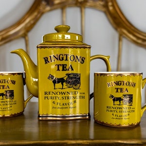 Ringtons Teapot - Etsy UK