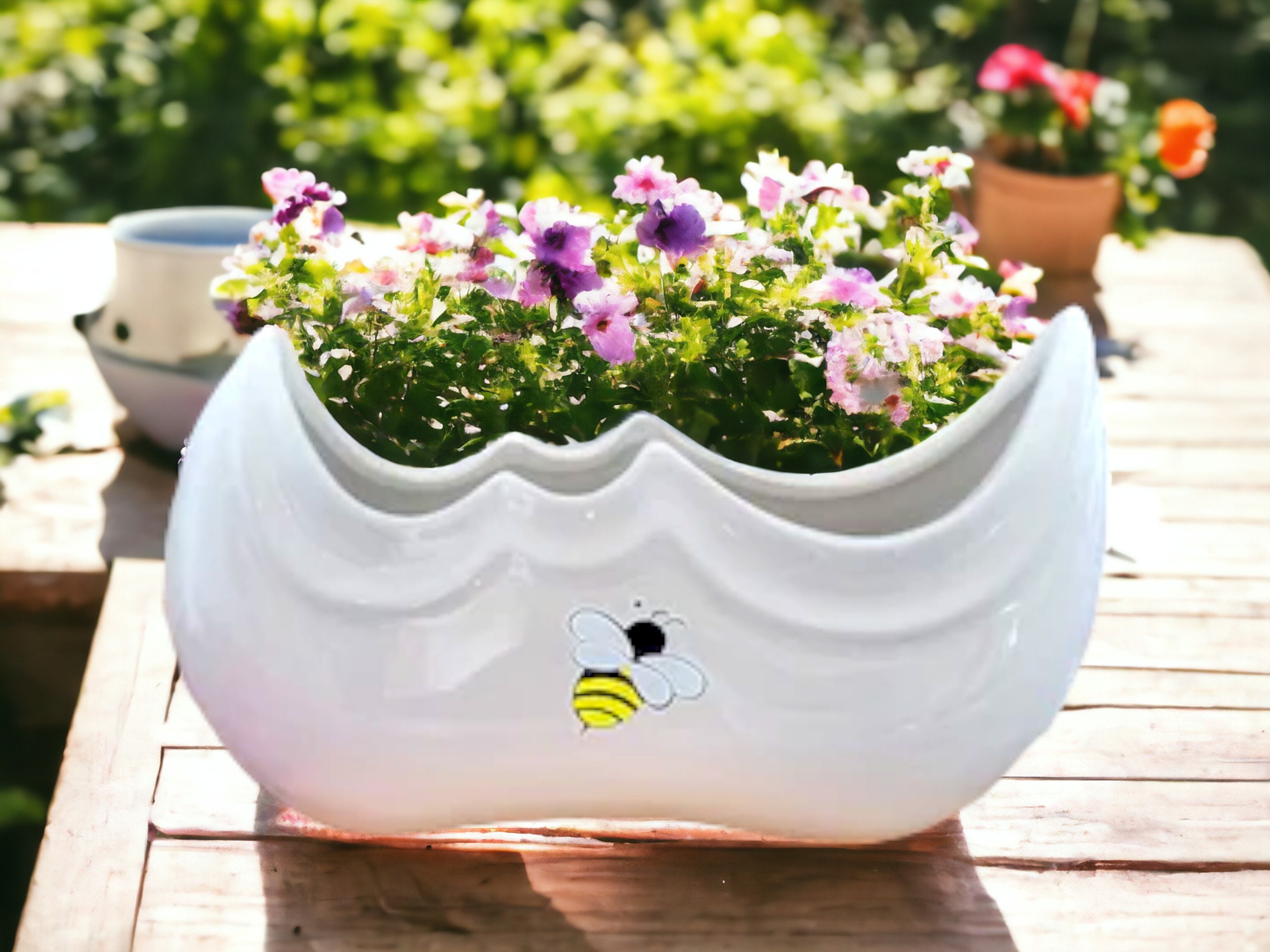 Outdoor Plant Pots Ceramic 30cm - Etsy