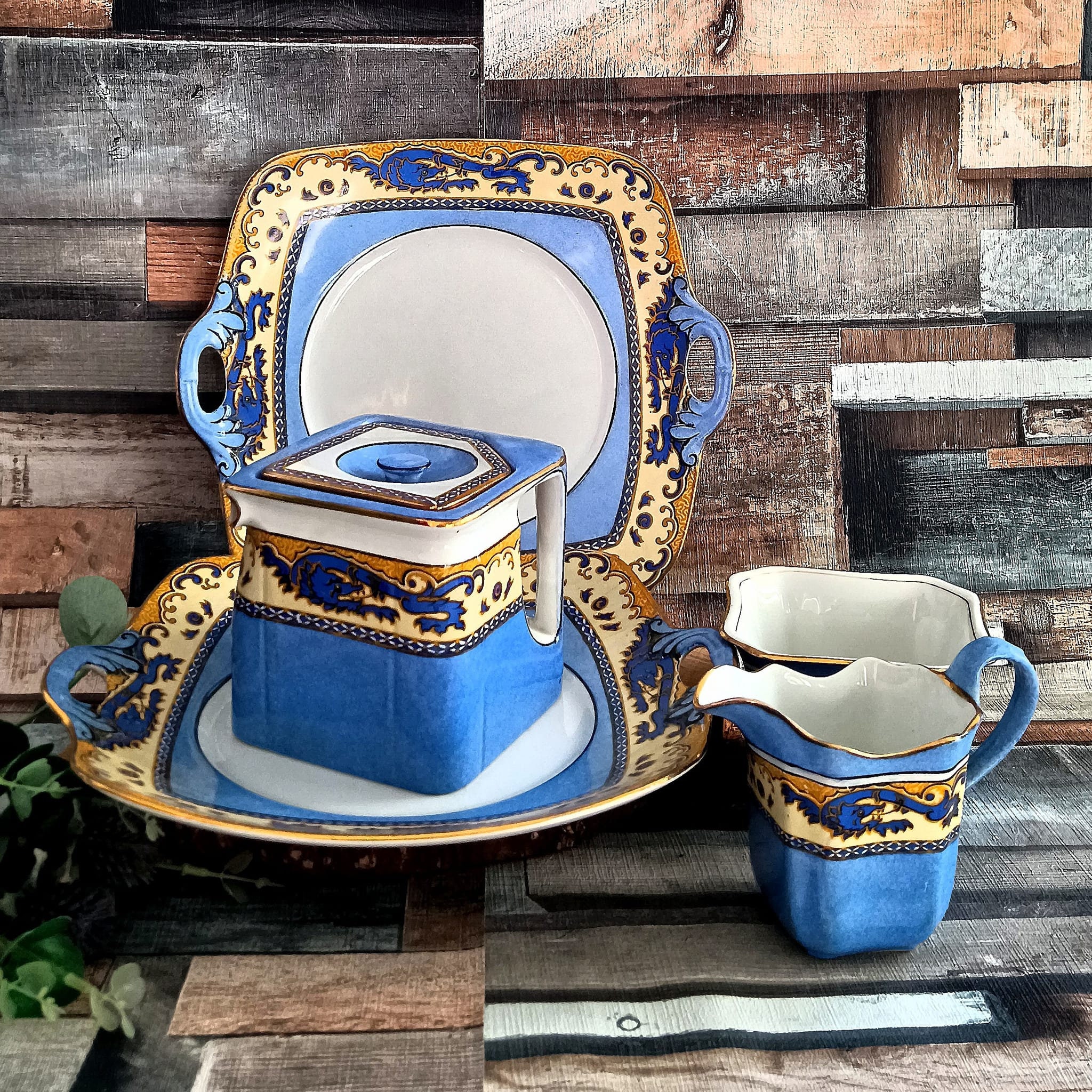 Blue Crockery Etsy UK