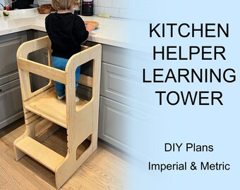 Kitchen Helper Learning Tower Building Plans