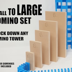 Small to Large Domino Set