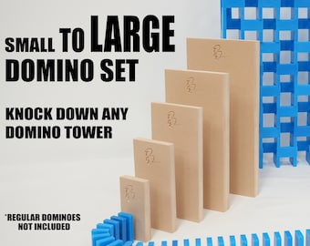 Small to Large Domino Set