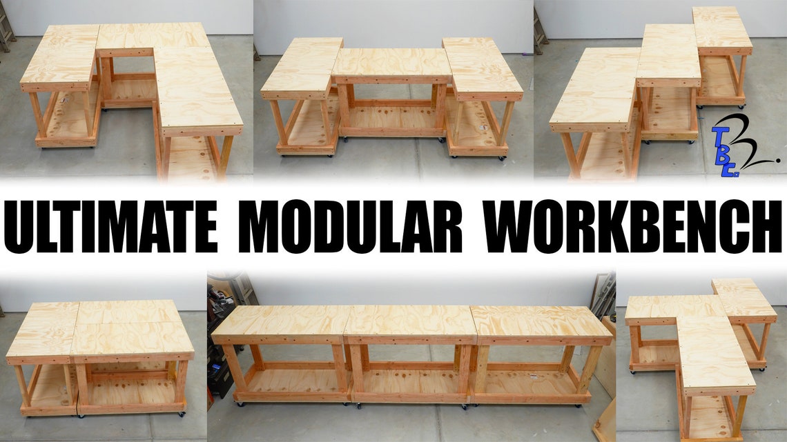Ultimate Modular Workbench Plans Etsy