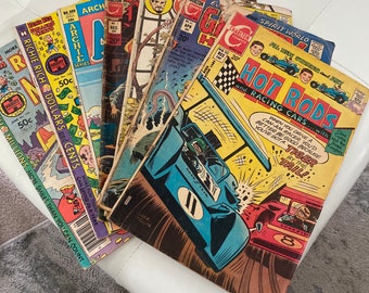 Misc vintage Comic books…Charlton, Archie and Richie Rich