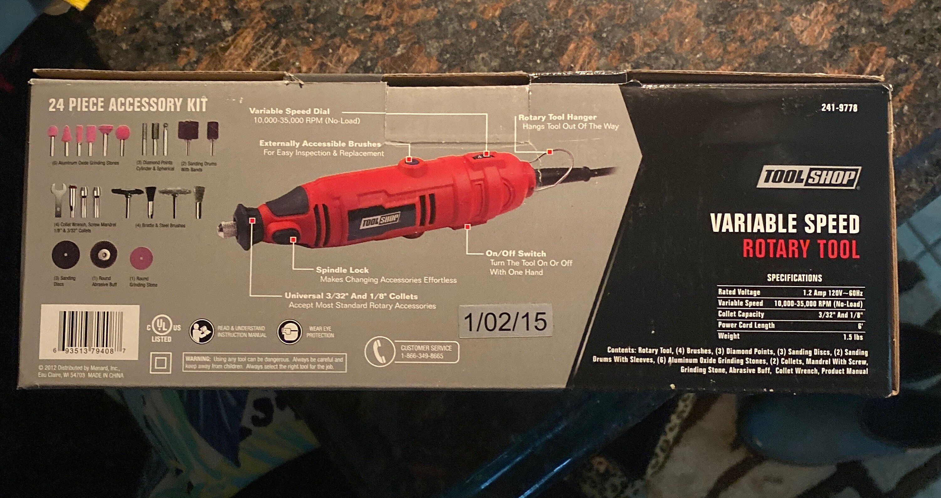 Tool shop rotary tool accessory kit deals