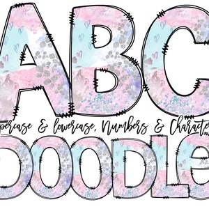 Dream Doodle Alpha Pack  Letters  Doodle Letters PNG, sublimation png, doodle numbers png, Hand Drawn Letters, Doodle Alphabet,  PNG