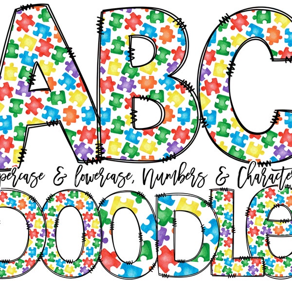 Rainbow Letters Etsy