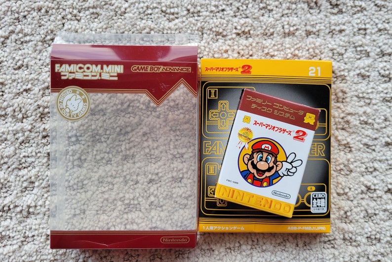 Super Mario Bros 2 The Lost Levels Famicom Mini Game Boy Etsy Canada