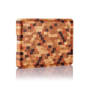 Butchers block - Amish Handcrafted Maple, Wood chopping block, End Grain Butcher Block, Made to order