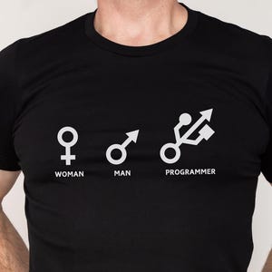 Funny Programmer Shirt, Sarcastic Computer Engineering Tshirt, IT Tech Support Team, Software Developer Tee, Coding Gift For PC Geek Or Nerd