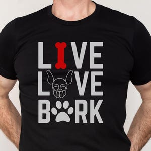 Puppy Play Shirt, Funny Pet Play T-Shirt, Live Love Bark Pup & Handler Tshirts, Puppy Hood Tee, Human Puppy Gift, Petplay Gift