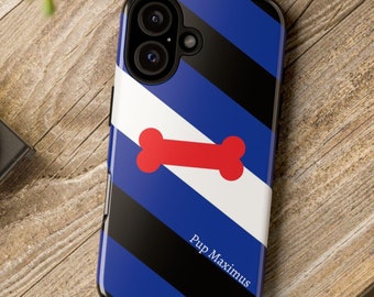 Personalized Puppy Play Phone Case; Pup Play Pride Flag IPhone Samsung Galaxy Google Pixel TOUGH Case, Pet Play Gift For Pup And Handler