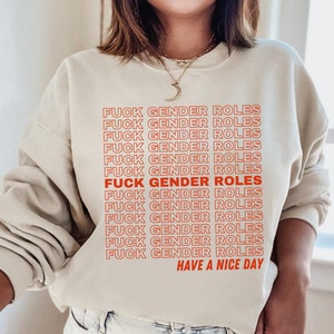 Nonbinary Sweatshirt, Statement Gender Queer Shirt; Genderfluid Pride Sweater; Enby LGBT Clothing; LGBTQ Coming Out Gift For Non Binary Kid