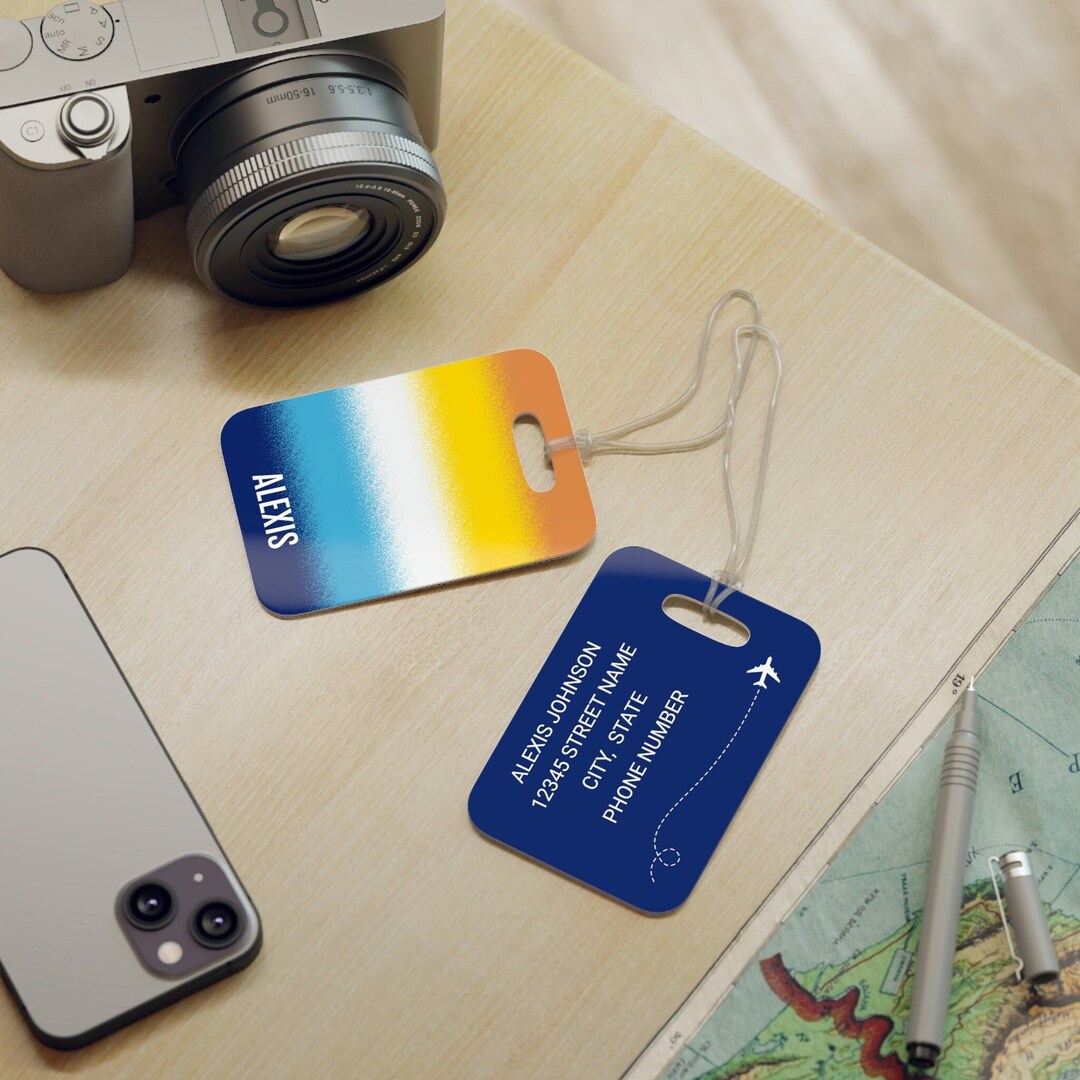 Aroace Luggage Tag Pride Personalized Luggage Tag Aro Ace Travel Gift ...
