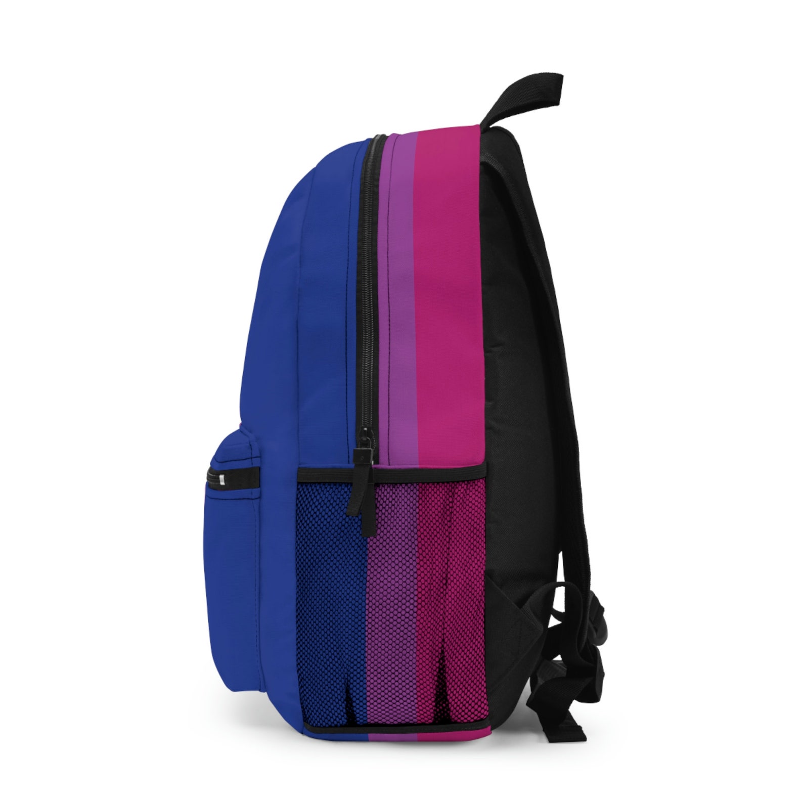 Subtle Bi Bag Bisexual Backpack; Bi Flag Traveling Bag; Bi Pride Laptop Bag; LGBTQ ...