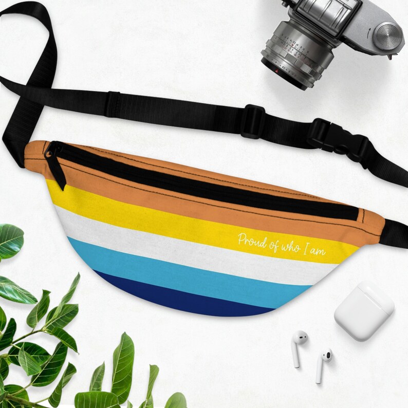 Bauchtasche Aromantic Asexual Pride Flagge Crossover Tasche; LGBTQ Visible Travel Gürteltasche; LGBT Bewusstsein Merch Für Ihn Sie Oder Sie Bild 3