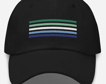 LGBTQ Pride Beanie Hat – Rainbow Heart Embroidered, Acrylic Knit, Unisex For Parades & Winter - View #9