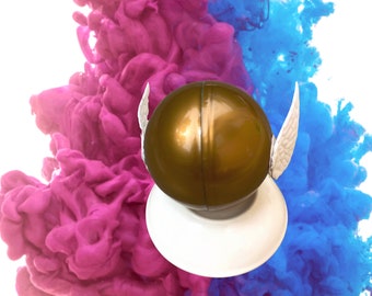 Gender Reveal Novelty Golden Wizard Ball Pink or Blue Powder
