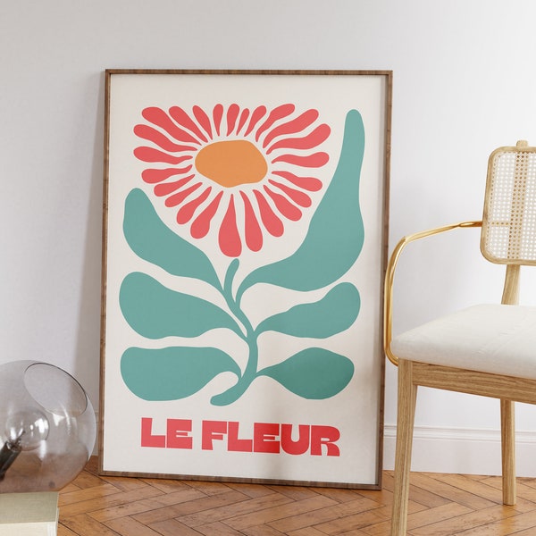 LeFleur Flower Market Gallery Style Wall Print