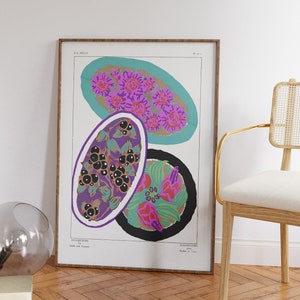 Vintage flower patterns, art nouveau style art prints, floral pattern posters, art posters and prints, wall decor
