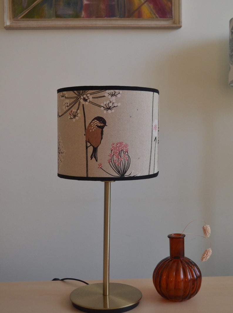 Abat-jour Rond Gris 15cm GoodHome Kpezin