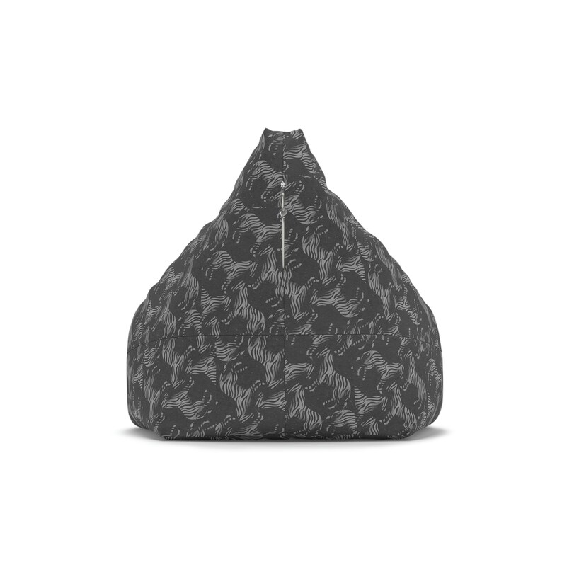 Neutral Drop Logo Bean Bag Chair Cover