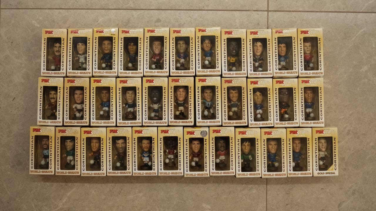 Corinthian football figures - Etsy 日本